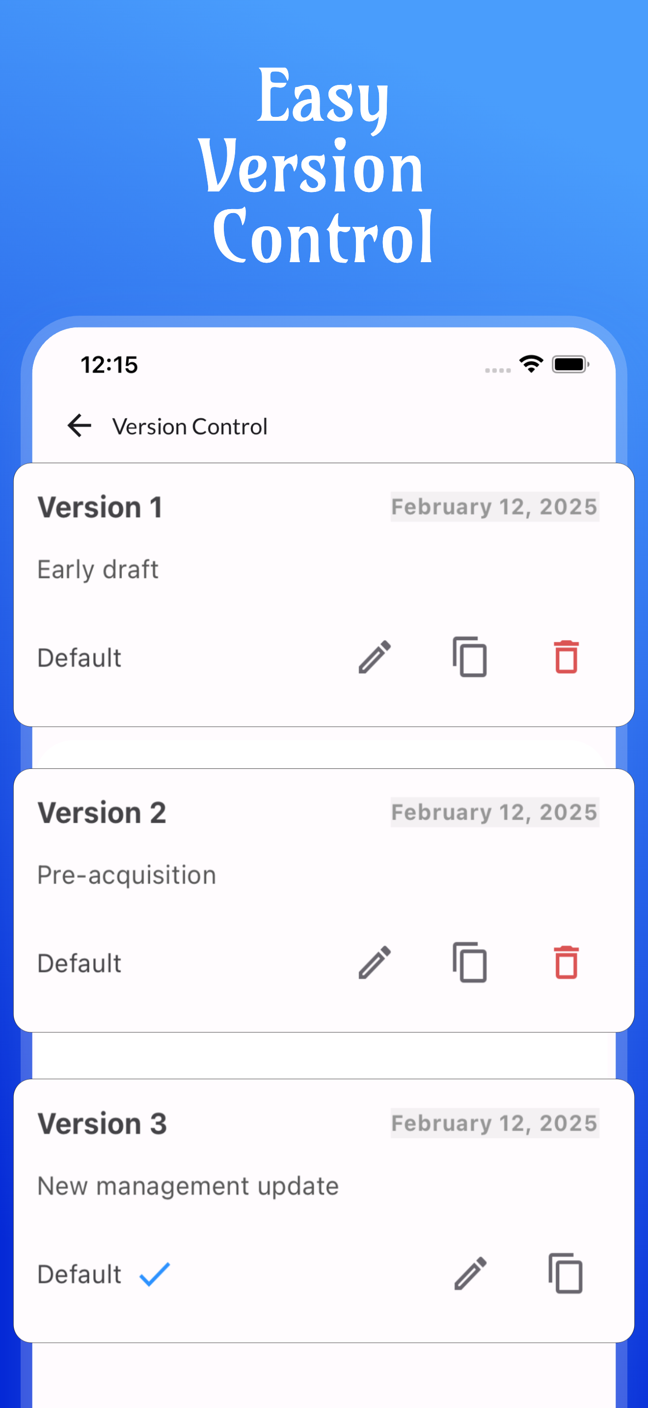 Agreelium app screenshot 4 showing contract generation interface